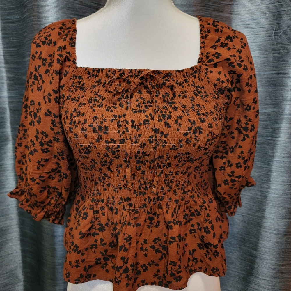 "Indigo Rising" Blouse